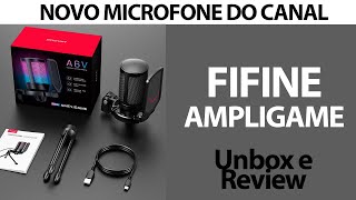 Microfone Fifine Ampligame - Unbox e Review