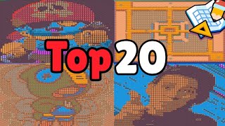 Top 20 Funny/Crazy/Troll Brawl stars maps layout|