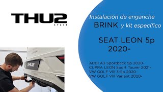 Instalación de enganche Brink en Seat Leon 5p 2020-