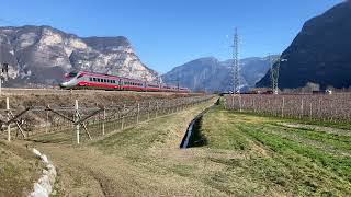 L'ULTIMO ETR.600 IN LIVREA FRECCIARGENTO #ferroviadelbrennero