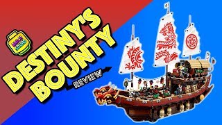 LEGO's BEST SHIP EVER!!!!!!!  (Ninjago Movie Destiny's Bounty Review)