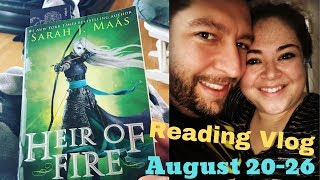 Reading VLog #15 // Got Engage, Heir of fire ~