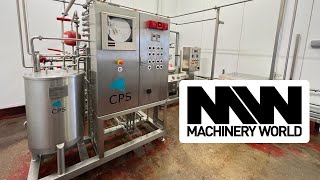 Complete Milk Processing Plant with Filling Machine - 1000 L/H