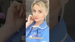 Top 10 Beautiful Nurse Uniform #shorts