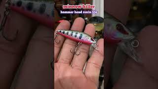 minnow hammer head #shorts #minnow #ultralight #ultralightfishing #ul #fishing #mancing #landbase