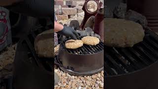 Low Fat Cajun Shrimp Burger (recipe in description)