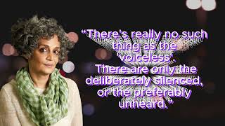 Top 10 Quotes Arundhati Roy