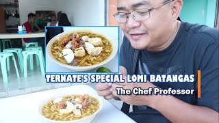 Ternate's Batangas Lomi + Mountain View with Beer - The Chef Professor