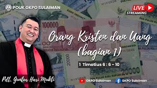 Ibadah Live Streaming | Minggu 04 Februari 2024 | POUK GKPO Sulaiman |