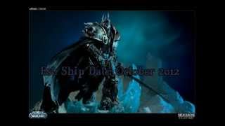 Arthas Lich King Polystone statue Sideshow Collectibles Preview