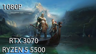 God Of War | Ryzen 5 5500 + RTX 3070 | ULTRA Preset Benchmarks!