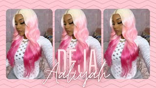 💗 Pink Hair, Don’t Care 💗 Sensationnel Shear Muse Lace Front Wig ~ Chana