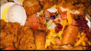 Amazing and Delicious Crispy Chicken Salad! | #Shorts | Texas USA | Lux Collection85 Vlogs