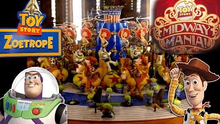 Amazing Spinning Toy Story Animation Disneyland Zoetrope (Removed from Disneyland)