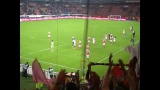 PSG-Stade de Reims, 20/10/2012, Remerciement des Joueurs....