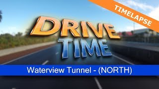 DriveTime Waterview Tunnel- FINALLY OPEN -  North Timelapse