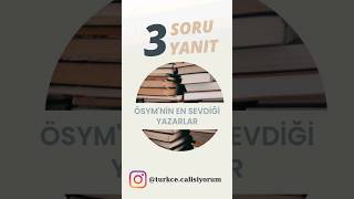 2023 Ayt Yazar-Eser Soruları| Çıkması Muhtemel Yazarlar -2- | #aytedebiyat #ayt2023 #yks2023