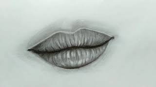 Lips Drawing tutorial for beginners | lips Drawing tutorial | lips tutorial for beginners