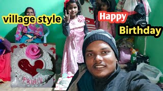 village style | happy birthday | daily vlog  Ep 3 By JK Desi vlog