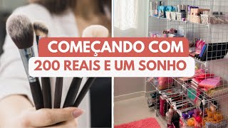 COMO ABRIR UMA LOJA COM 200 REAIS + DICAS VALIOSAS PARA LOJA DE MAQUIAGEM ONLINE