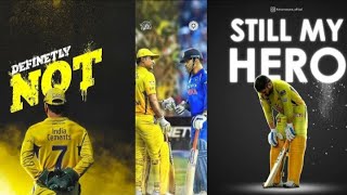 Csk 2021 whatsapp status| Thala back in form | dhoni marana mass | chennai 💛 CSK whatsapp status