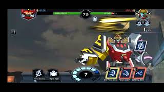 Mighty morphin megazord v s samurai battlefield megazord #powerrangers #mightymorphinpowerranger