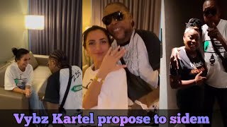 vybz kartel propose to sidem wedding round the corner , kartel feed the homeless.