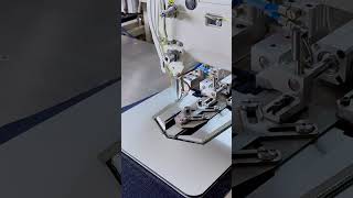 Automatic Quick Change Jig Pocket Setter With Reinforcement Device For Jeans Fullness System #Shorts