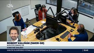 Sobotné dialógy - Juraj Zábojník, Aneta Világi, Barbara Lášticová (18.5.2024)