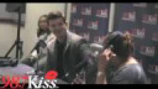 98.7 Kiss FM Instudio with Robin Thicke