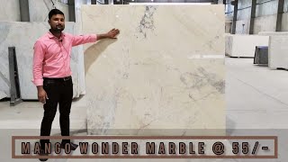 Mango White Marble at Rs 55 | Indian Michael Angelo Marble |@ShreeVardhmanSagarMarbles Kishangarh