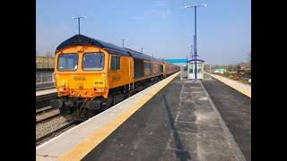 Trains at Barnetby 17/04/19