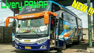 Cinematic Bus ~ Livery BARU Po.Trans Zentrum - TZ 76 - Jetbus HDD 3+ by Adiputro