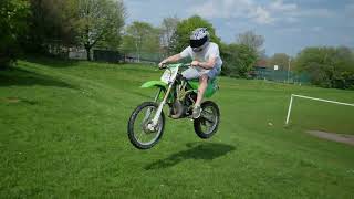 KX 85 06 Big Wheel, Wheelies for fun 💨