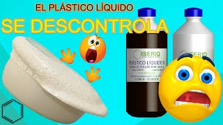 👉👉 PLASTICO LÍQUIDO + HUMEDAD 🤔🤔 UN EXPERIMENTO FALLIDO 🥺🥺 ISERIQ