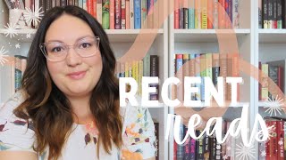 📚RECENT READS #6 | DECEMBER WRAP-UP