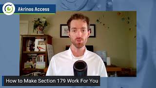 Akrinos Live Stream: How to make section 179 work for you