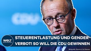 CDU: Wahlprogramm geleakt! Mit diesen Themen will die Union wieder an die Macht!