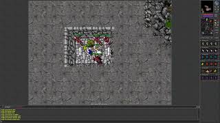 Tibia 7.6 (Two 38 Mages Create Rare Ropetrap in Kazordoon. Some good frags and nice run in end.)