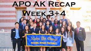 APO USC Recap | Spring 2016 | Week 3 & 4