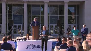 Queens Swimming National Championship Ring Ceremony