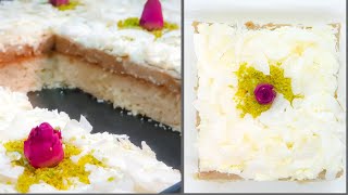 كيكة كريمة النسكافيه التركية بأطيب مذاق | Turkish coffe cream cake super tasty