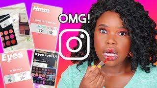 Instagram Followers Pick My Full Face Of Makeup