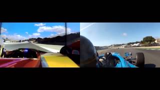 ChampCar Simulator - GoPro/CXC spoof side-by-side