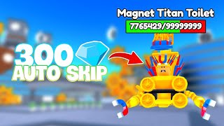 Chỉ Dùng 300 Gem KHÔNG FARM - Full Auto Skip Time Factory