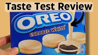 Oreo Enrobed White Cookie Taste Test: White Chocolate Heaven?