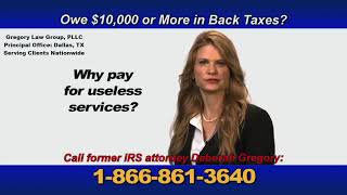 Former IRS Tax Attorney-Offer in Compromise Program