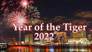 CHINESE NEW YEAR 2022 AMAZING FIREWORKS | YEAR OF THE TIGER| 2022年中国新年| 中文字幕