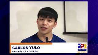 Carlos Yulo Interview #parisolympics2024