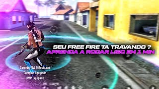 FREE FIRE TRAVANDO MUITO ? 👾 COMO RODAR LISO no ULTRA em 2023 !!!